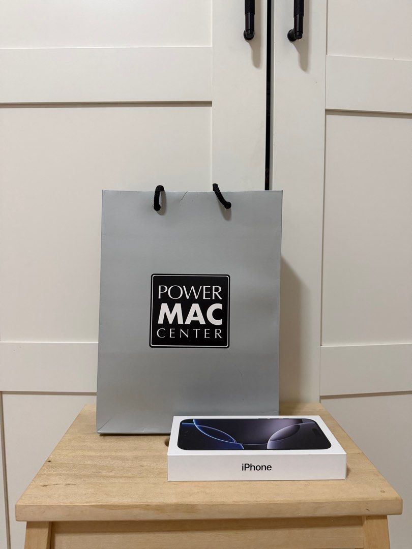 iPhone 16 Pro Max (Titanium) (256gb) (Category: iPhone 16 Series) located in Manila. Submitted by rustedange50182 (Listing ID 1407912187, Image 2). Description: iPhone 16 Pro Max — Titanium Black — 256GB (Openline) • With original box • With unused original charger • With Power Mac Center paper bag • Battery Health: 90% • No dents, no cracks, no issues • Openline • Excellent condition and fully functional • Has privacy screen protector.