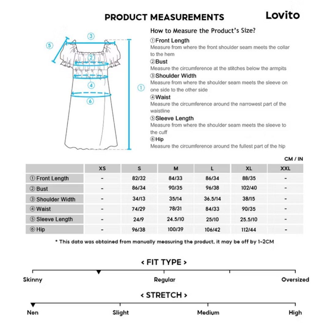 Lovito Bow Dress (Category: Dresses) located in Quezon City. Submitted by aesells (Listing ID 1407852759, Image 2). Description: Size: Large (see sizing reference last pic) Only worn once (original price was 391).