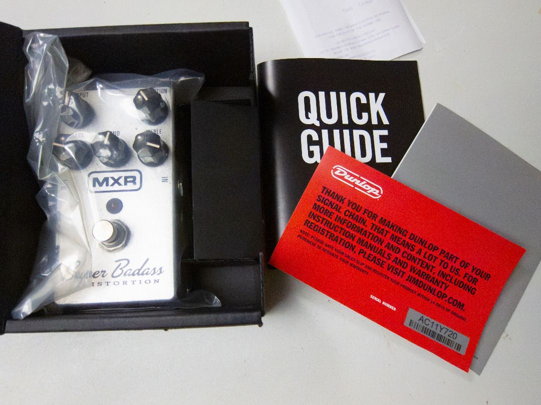 MXR Super Badass Distortion Pedal (Category: Musical Instruments) located in Manila. Submitted by dokerz (Listing ID 1407884122, Image 2). Description: contact me 90619273240.
