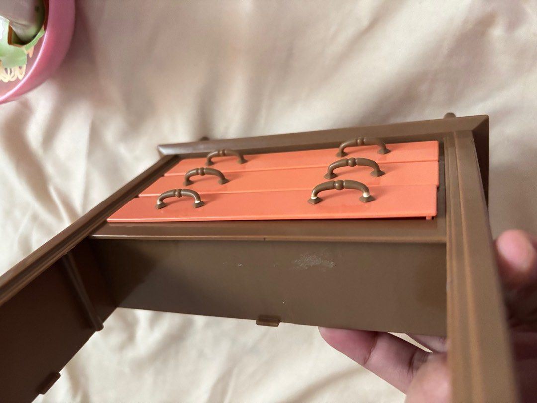 My Scene Getting Ready Wardrobe Playset (Category: Kids Toys) located in Rizal. Submitted by musthavedolls (Listing ID 1407844415, Image 2). Description: Part of the Getting Ready Playset of Chelsea Flaw: the 1st drawer handles (see pic) RFS: duplicate.