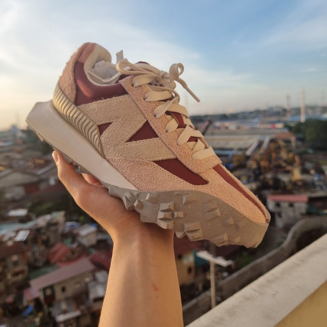 New Balance XC-72 Sneakers (Category: Sneakers) located in Quezon City. Submitted by 2nd_soul (Listing ID 1407852806, Image 1). Description: - New Balance XC-72 sneakers - Unique pink and burgundy color combination - Textured sole - Features the iconic 'N' logo - Clean, modern design - Comfortable fit - Perfect for everyday wear No box used once Authentic, bought in Australia RFS: too bulky for me.