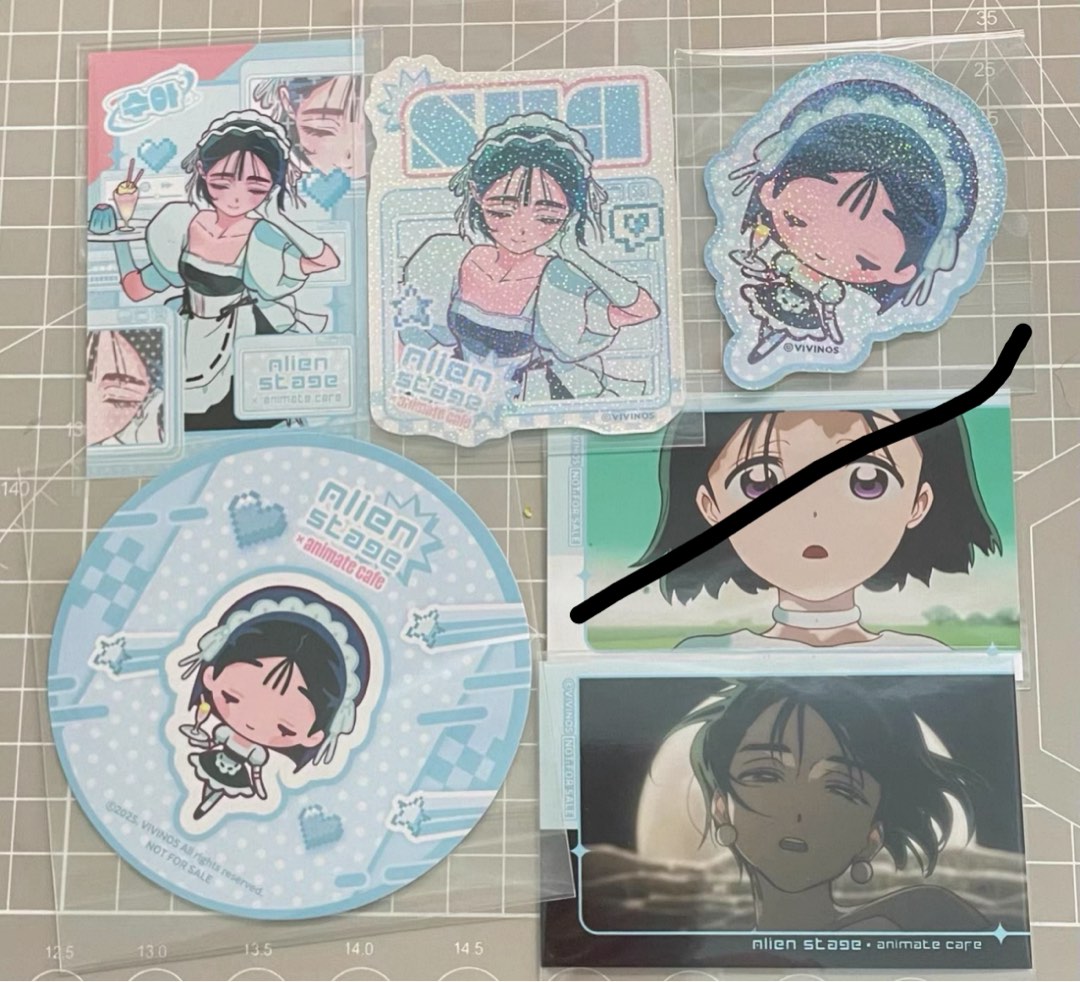 [OFFICIAL] Japan Animate Cafe Alien Stage Sua Set, Hobbies & Toys ...