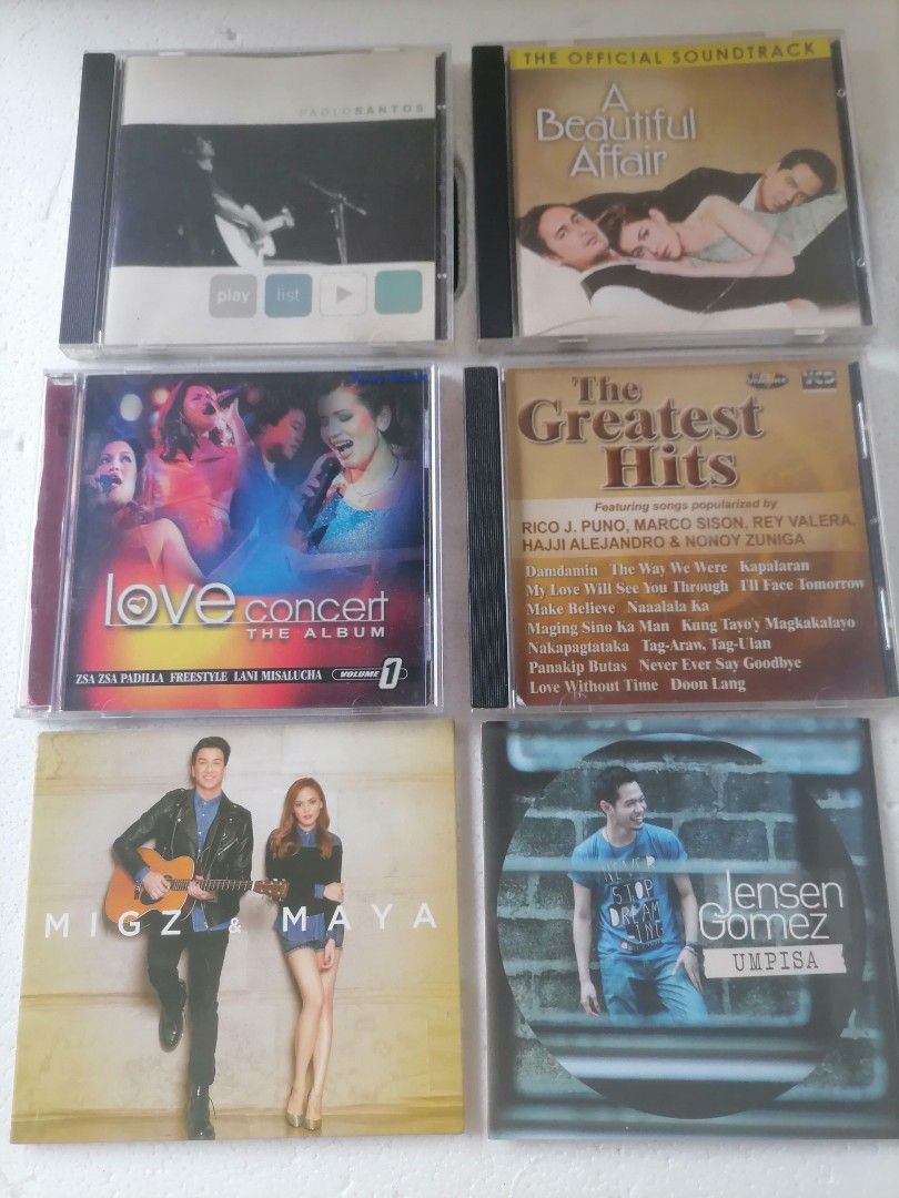 OPM CD'S BUNDLE SALE (Category: CDs & DVDs) located in Cabuyao City. Submitted by ariel.serrano (Listing ID 1407856231, Image 3). Description: - a total of 12 assorted OPM cd's as bundle sale. - cases not graded. - Shipping thru J&T. - Location is Cabuyao laguna..