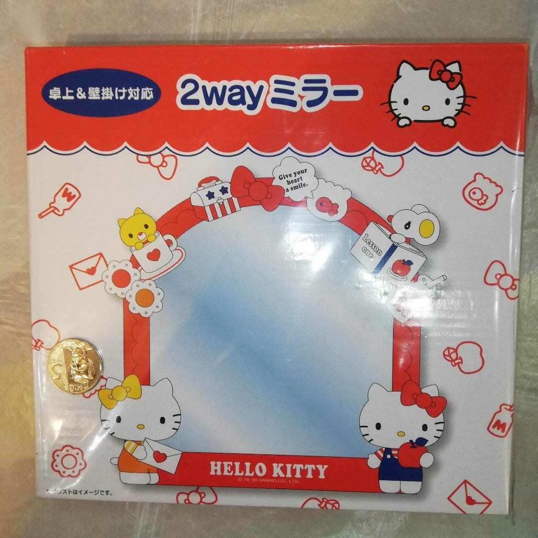 Original Sanrio 2020 Hello Kitty Rainbow Mirror 2 Way (Category: Mirrors) located in Manila. Submitted by littlemingshop (Listing ID 1407820554, Image 1). Description: 12-04-2025 brand new,original,rarely, this is not declutter Sanrio 2020 Hello Kitty Rainbow Mirror 2 Way Mirror Size: 20×1.5×19cm / 7.9"×0.6"×7.5" Material: Abs resin Wall / desktop No return/ No exchange/ No complain if imperfect item Note: Sure buyer/ no cancel order/ no joy/ lon
