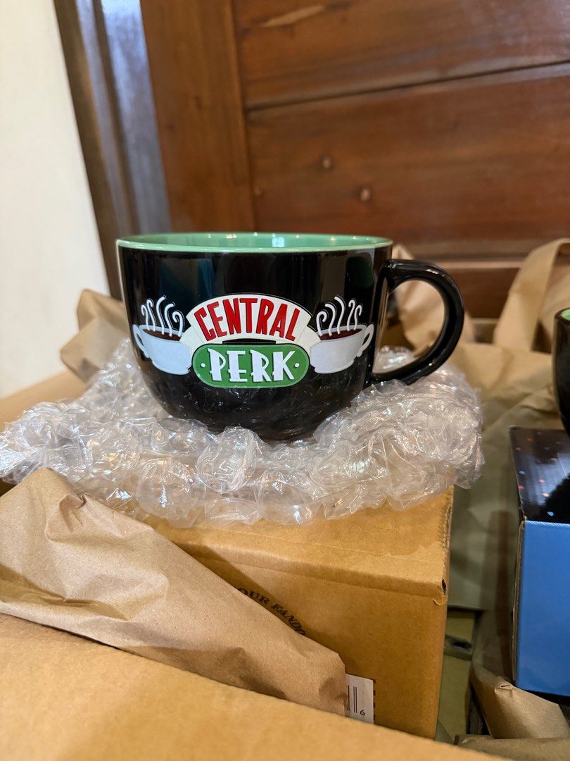 Oversized FRIENDS Central Perk mug (Category: Coffee & Tea Tableware) located in Binan City. Submitted by xx.garagesale (Listing ID 1407898606, Image 2). Description: From Silver Buffalo.