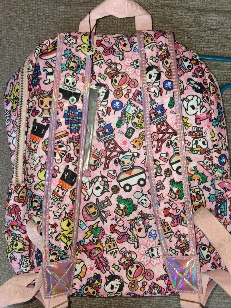 Pink Tokidoki cute/kidcore backpack (Category: Luxury Bags & Wallets) located in Manila. Submitted by zylinefinds (Listing ID 1407792443, Image 2). Description: - never been used - so cutee, and much prettier in person - perfect for kida or people who likes colorful cute stuff.