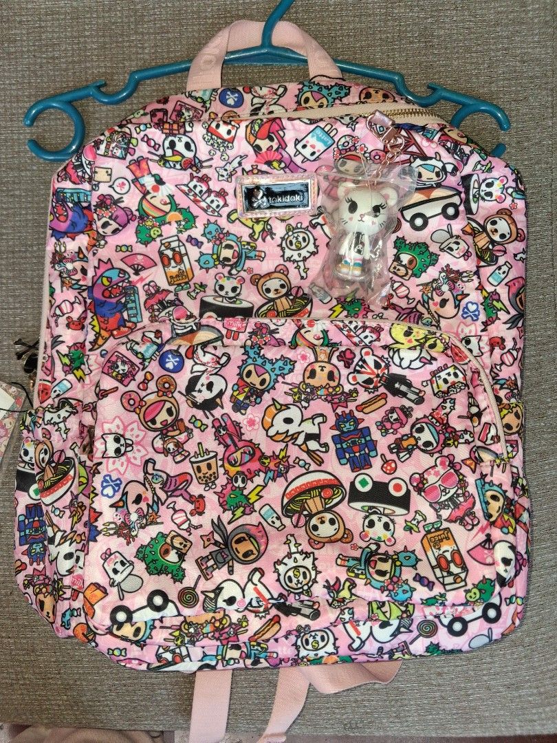 Pink Tokidoki cute/kidcore backpack (Category: Luxury Bags & Wallets) located in Manila. Submitted by zylinefinds (Listing ID 1407792443, Image 1). Description: - never been used - so cutee, and much prettier in person - perfect for kida or people who likes colorful cute stuff.