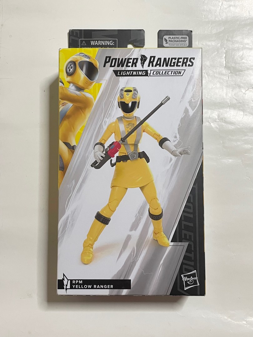 Power Rangers RPM Yellow Ranger (Lightning Collection) / Super Sentai ...