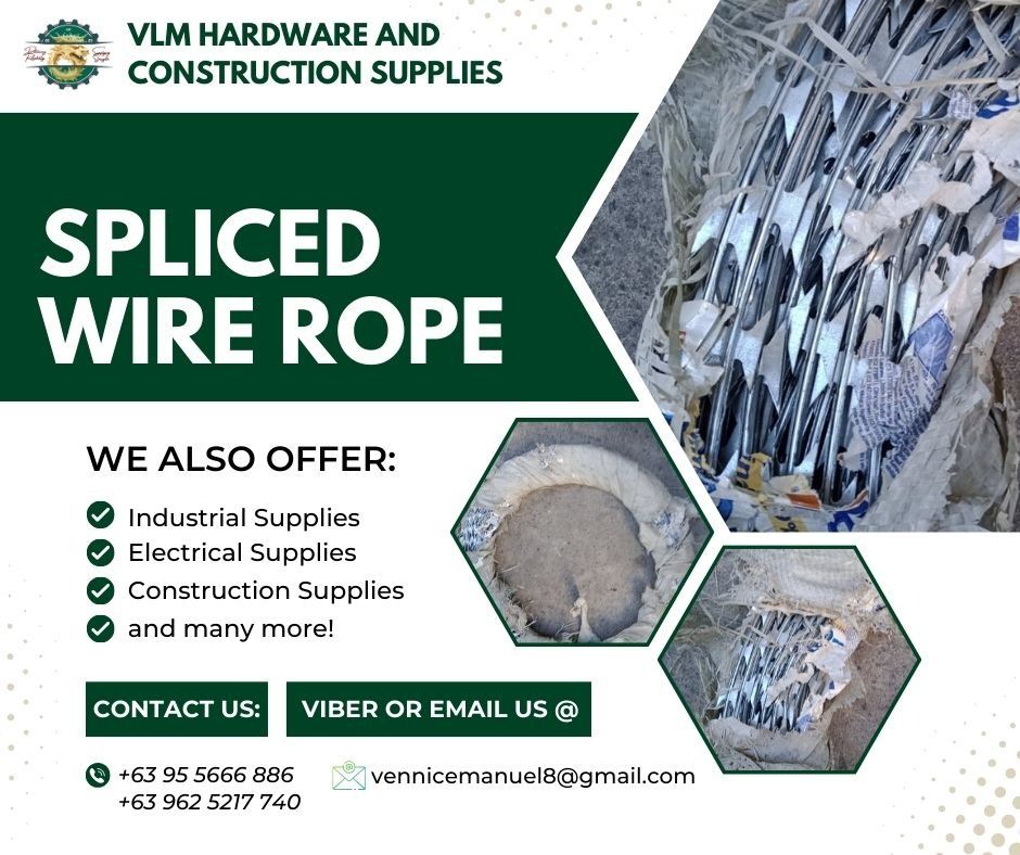 Razor Wire (Category: Construction & Building Materials) located in Manila. Submitted by vlmhardwarevennice (Listing ID 1312327731, Image 1). Description: VLM Hardware and Construction Supplies Message and get a quote now! 📍 City of Imus, Cavite Satellite office at manila.