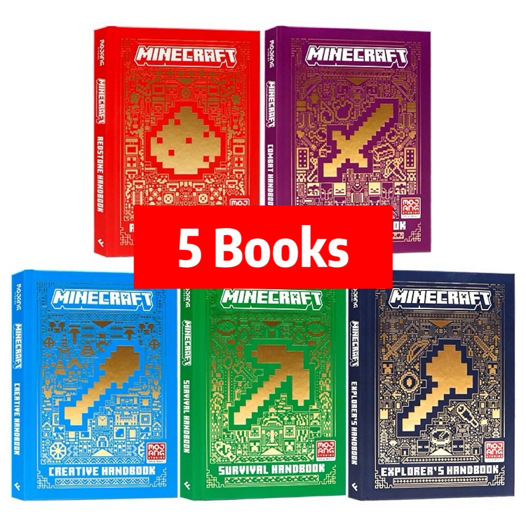 [SG] Orginal Minecraft Handbook Creative Redstone Survival Combat ...