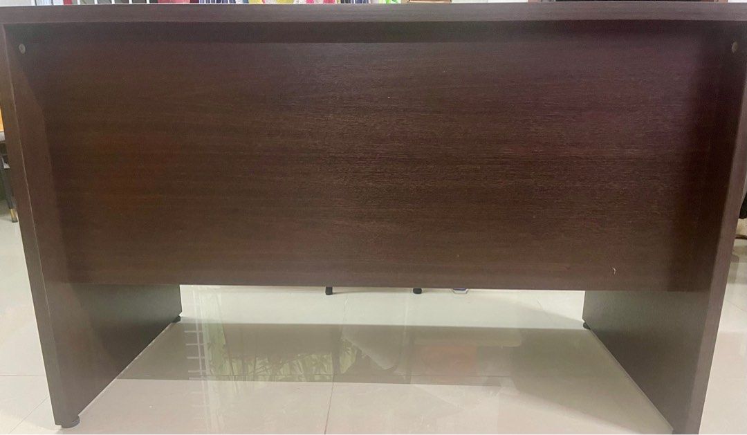 Study table (Category: Tables & Sets) located in Singapore. Submitted by 06archbs (Listing ID 1407884582, Image 2). Description: Dimension : 120cm (L) by 60cm (W) by 75cm (H) Table is heavy as required 2x people to move Spare table and no longer required Self collection at my house near Serangoon stadium area or arrange own mover Price :$50 No damage / defect Can view before purchase Fcfs .