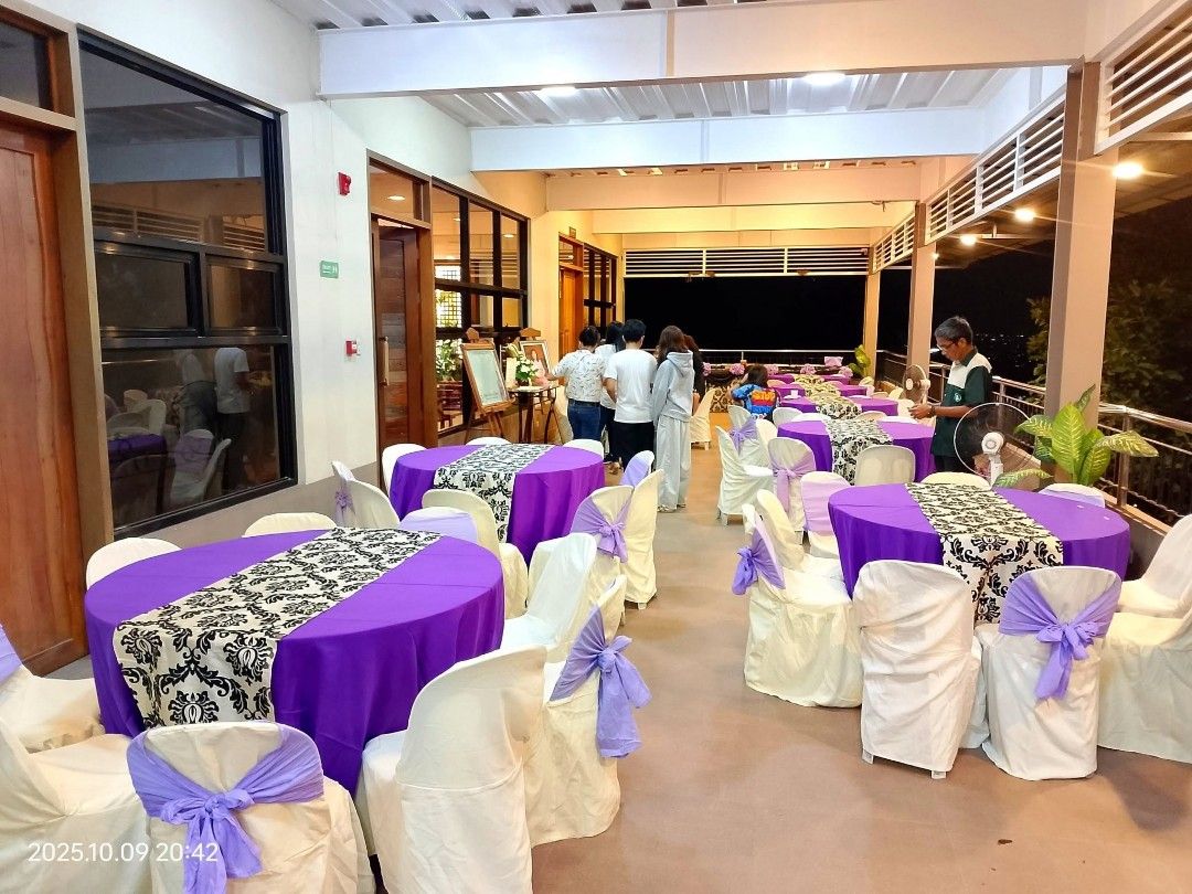 Tables & Chairs (Category: Everything Else Others) located in Manila. Submitted by larascollection0920 (Listing ID 1407780154, Image 2). Description: For Rent w/in M.Mla * Tables & Chairs * Catering Equipment * Linen & Utensils Loc; Novaliches QC.