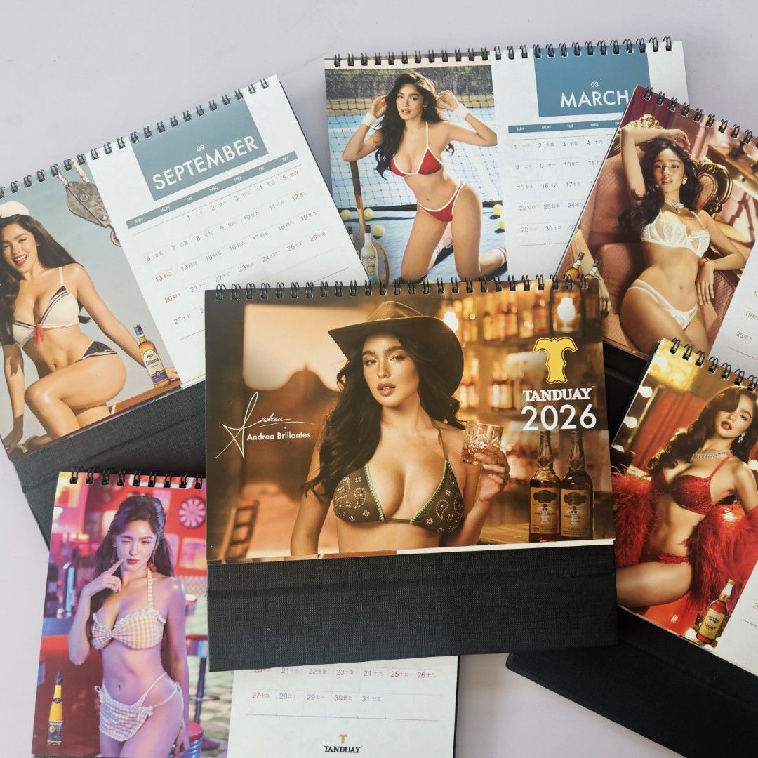 Tanduay 2026 Desk Calendar (Category: Stationery & School Supplies) located in Muntinlupa City. Submitted by erikaelejido (Listing ID 1407878339, Image 1). Description: - Tanduay 2026 Calendar - Desk calendar - Spiral-bound.