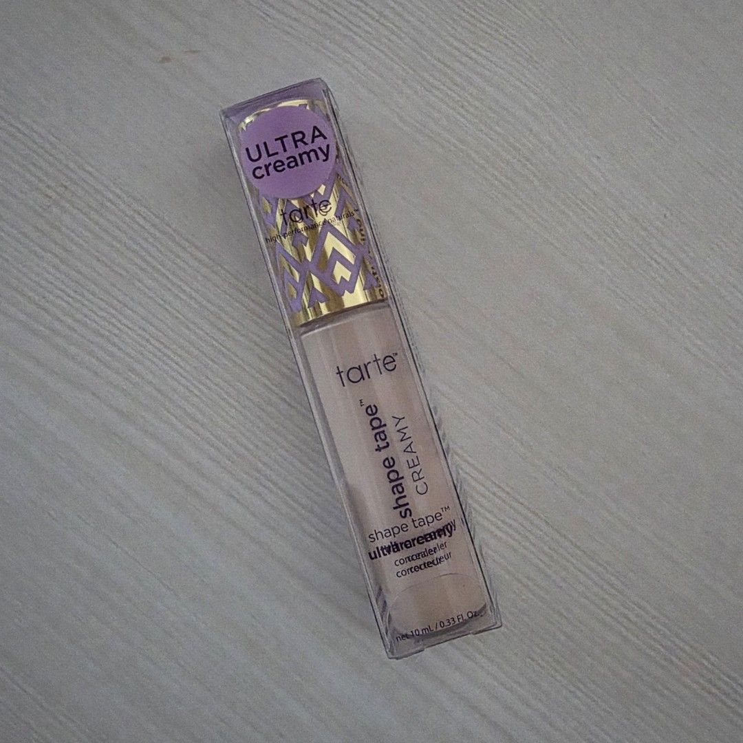 Tarte Shape Tape Creamy Concealer (Category: Makeup) located in Amadeo. Submitted by cminihaven (Listing ID 1407917676, Image 1). Description: -Brand New but opened to swatch -Bought it at Sephora App November 2025 -I intend to sell because I realized the shade does not suit my skintone -selling it at a super low price.