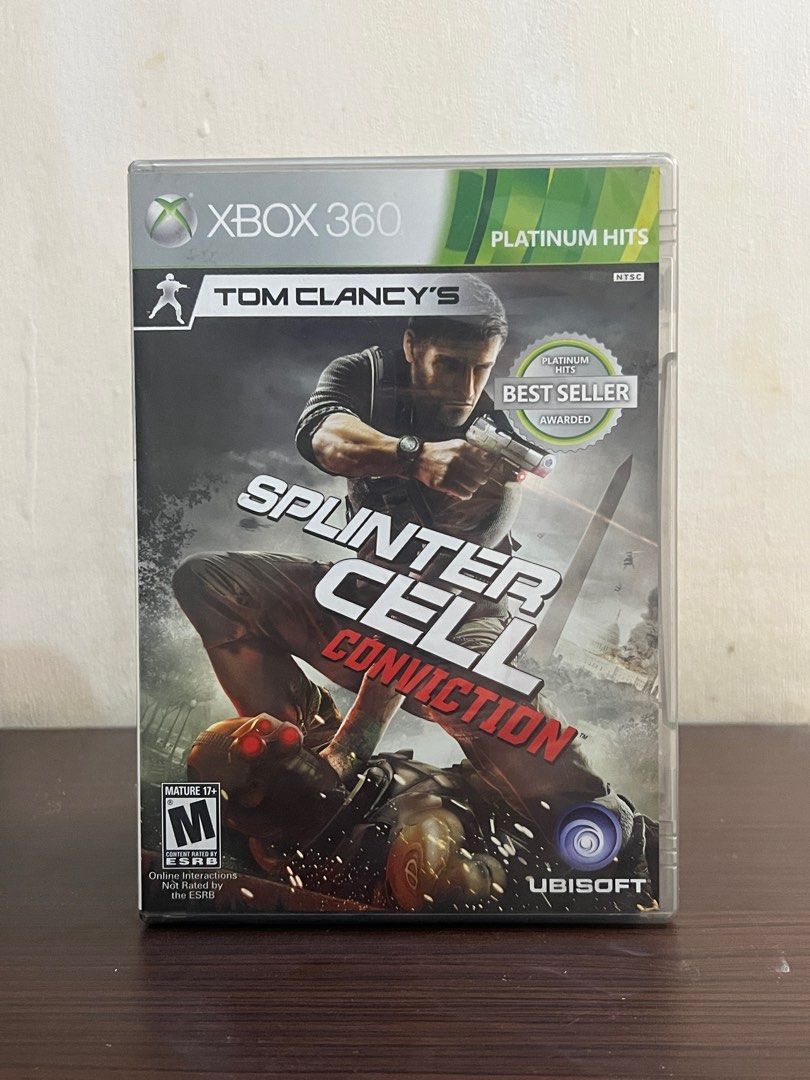 Tom Clancy's Splinter Cell Conviction - Xbox 360, Video Gaming, Video ...