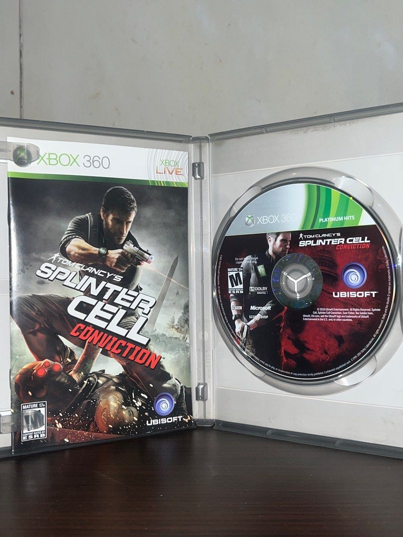 Tom Clancy's Splinter Cell Conviction - Xbox 360, Video Gaming, Video ...