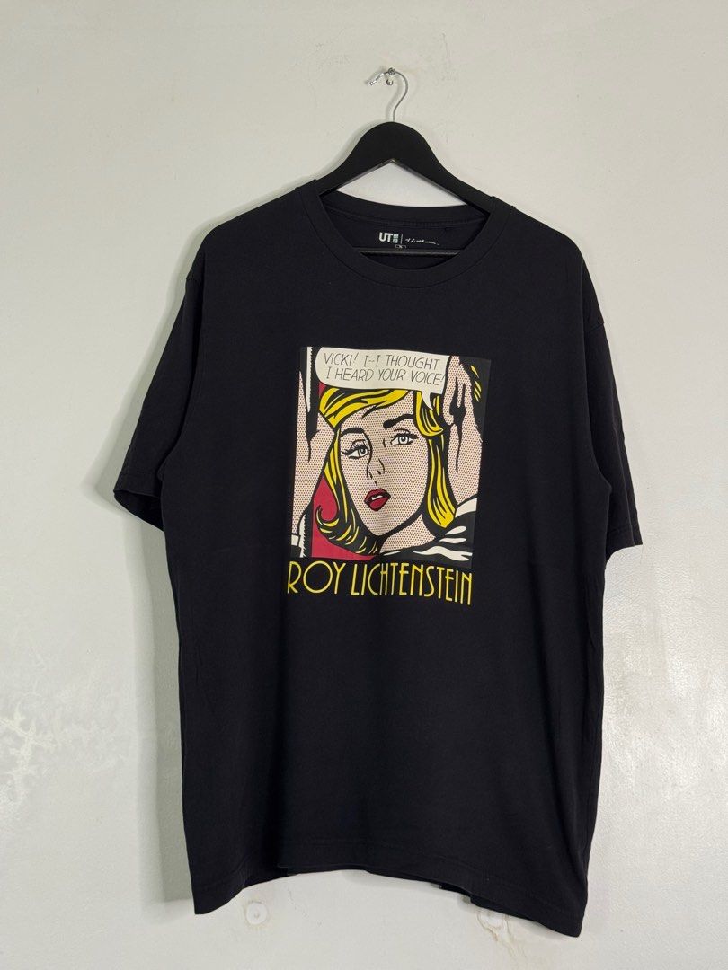Uniqlo Roy Lichtenstein Shirt (Category: Tshirts & Polo Shirts ) located in San Jose del Monte. Submitted by lc.thrift (Listing ID 1407922682, Image 1). Description: UNIQLO Size: XL Dimension: L30.5 W25.5 Condition: Excellent Issue: None ₱480 + SF 𝙿𝙰𝚈𝙼𝙴𝙽𝚃 𝙵𝙸𝚁𝚂𝚃 𝙾𝙽𝙻𝚈 𝙽𝙾 𝙲𝙾𝙳 𝙼𝙾𝙳𝙴 𝙾𝙵 𝙿𝙰𝚈𝙼𝙴𝙽𝚃: 𝙶𝙲𝙰𝚂𝙷 𝙻𝙾𝙲𝙰𝚃𝙸𝙾𝙽: 𝚂𝙰𝙽 𝙹𝙾𝚂𝙴 𝙳𝙴𝙻 𝙼𝙾𝙽𝚃𝙴 𝙱𝚄𝙻𝙰𝙲𝙰𝙽 𝙲𝙾𝚄𝚁𝙸𝙴𝚁: 𝙹&𝚃 / 𝙻𝙰𝙻𝙰𝙼𝙾𝚅𝙴.