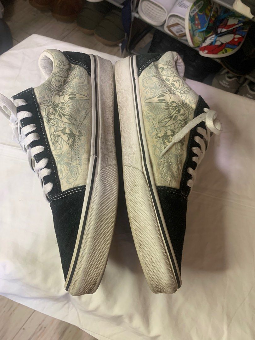 Vans Old Skool Raven Skull Black True White (Category: Sneakers) located in Angeles City. Submitted by enconcepcion (Listing ID 1407901858, Image 2). Description: VANS OLD SKOOL RAVEN SKULL SIZE US 11.5 normal signs of used (needs cleaning ) .
