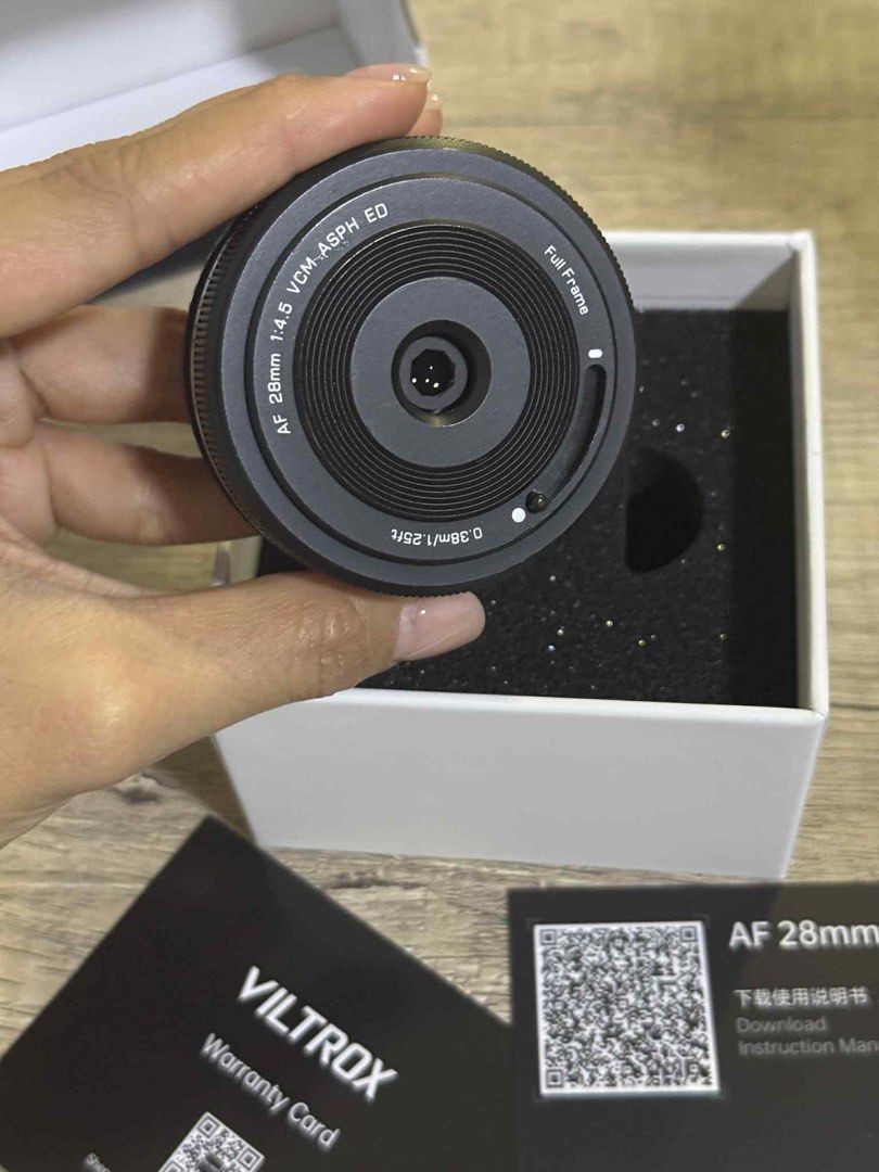 Viltrox AF 28/4.5 FE E-Mount Lens (Category: Lens & Kits) located in Iba. Submitted by luxurused (Listing ID 1407790670, Image 2). Description: Impulse buy item was purchased in New york (can give proof of purchase) used for a few times on a trip rfs: decluttering.