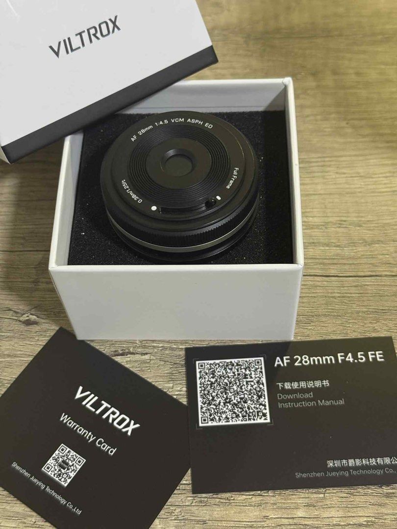 Viltrox AF 28/4.5 FE E-Mount Lens (Category: Lens & Kits) located in Iba. Submitted by luxurused (Listing ID 1407790670, Image 3). Description: Impulse buy item was purchased in New york (can give proof of purchase) used for a few times on a trip rfs: decluttering.