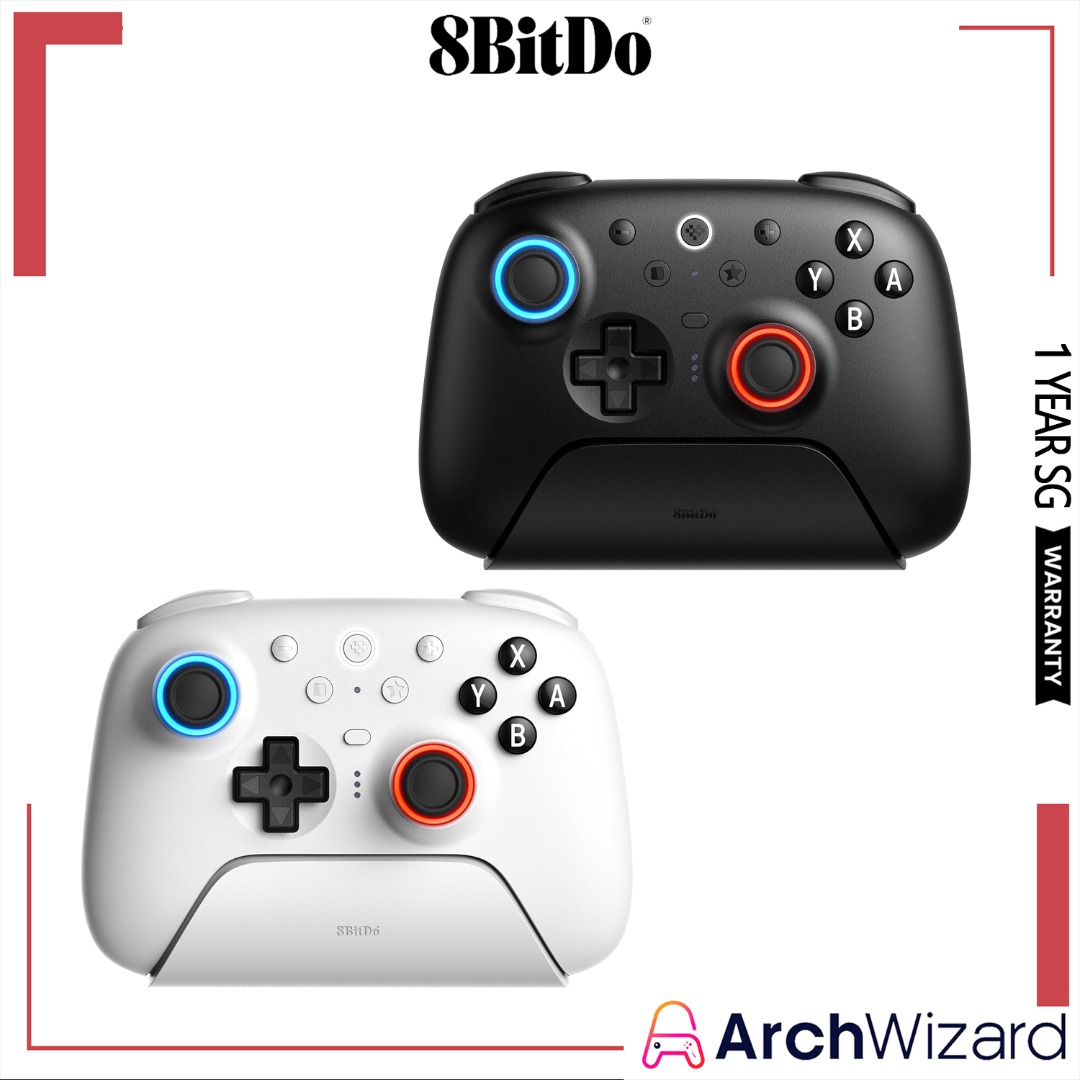 8BITDO Ultimate 2 Bluetooth Controller for Switch/Switch 2 & Windows PC ...
