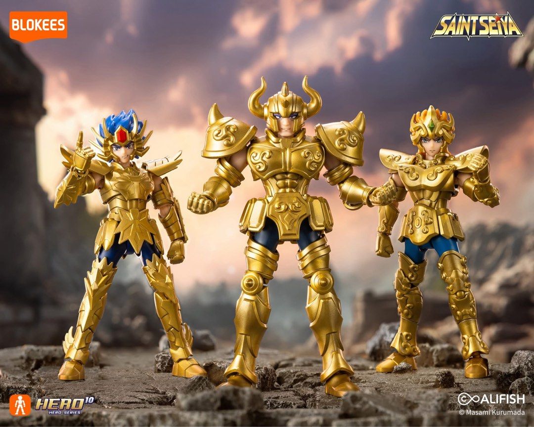 布魯可聖鬥士星矢群星版第三彈, 興趣及遊戲, 玩具& 遊戲類- Carousell