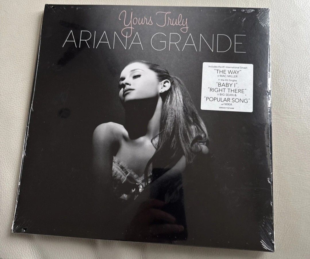 Ariana Grande - Yours Truly vinyl (Category: Vinyls) located in Manila. Submitted by ramonrobin.cruz (Listing ID 1408014345, Image 1). Description: Ariana Grande - Yours Truly = ₱3,750 Brand New sealed made in USA.