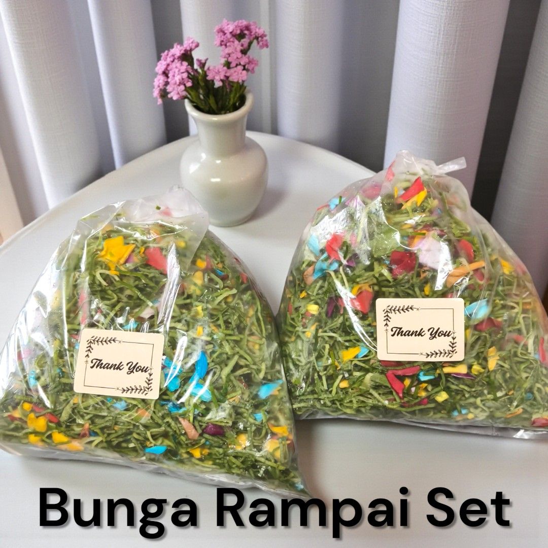Bunga rampai Set, Hobbies & Toys, Occasions & Party Supplies on Carousell