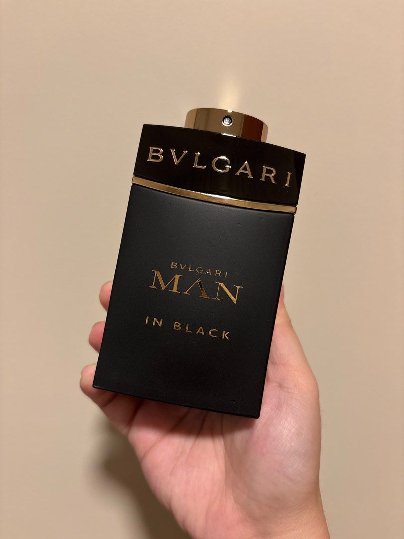 Bvlgari Man in Black Eau de Parfum 100ml (Category: Fragrance & Deodorants) located in Taguig. Submitted by cassiopeiasky (Listing ID 1408078663, Image 1). Description: - Bvlgari Man in Black Eau de Parfum - 100ml tester bottle - Made in Italy - Oriental Eau de Parfum - Magnetic intensity - Fragrance notes: Bright addiction, mesmerizing floral, captivating strength.