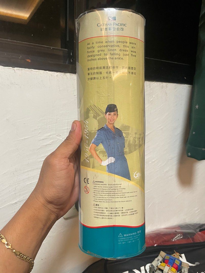 Cathay Pacific Flight Attendant Doll 1950-1954 (Category: Vintage Collectibles) located in Laguindingan. Submitted by kixseven (Listing ID 1408040349, Image 2). Description: No COD ❌❌❌ MOP : Gcash Ship nationwide.