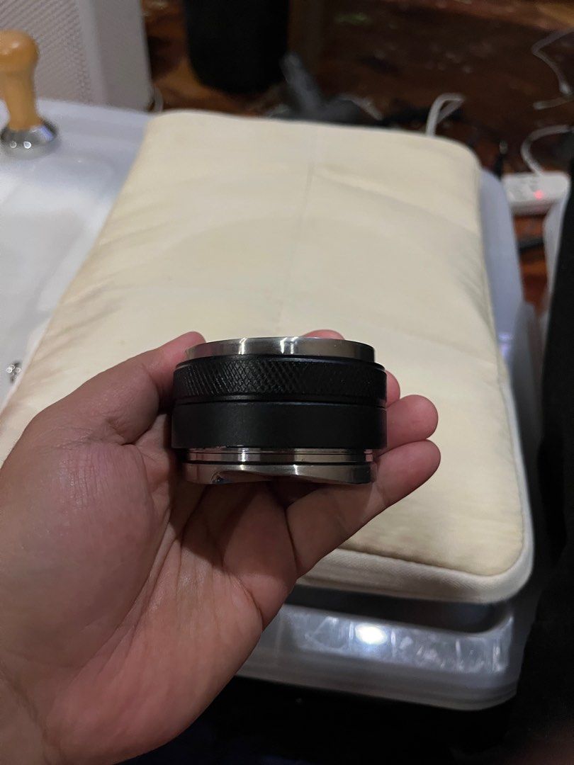 Coffee Tamper / Distributor 58mm (dual) (Category: Coffee & Tea Tableware) located in Marikina City. Submitted by nj1989 (Listing ID 1408082261, Image 1). Description: RFS: too many coffee tampers.