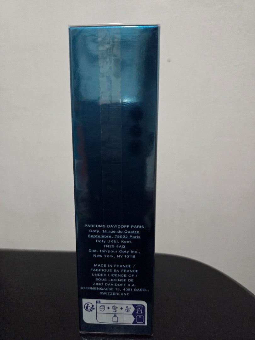 Davidoff Cool Water Eau de Toilette 125ml (Category: Fragrance & Deodorants) located in Makati City. Submitted by meerajaps (Listing ID 1408034974, Image 2). Description: - Davidoff Cool Water Eau de Toilette for Men - 125ml bottle - Made in France - A classic fragrance.