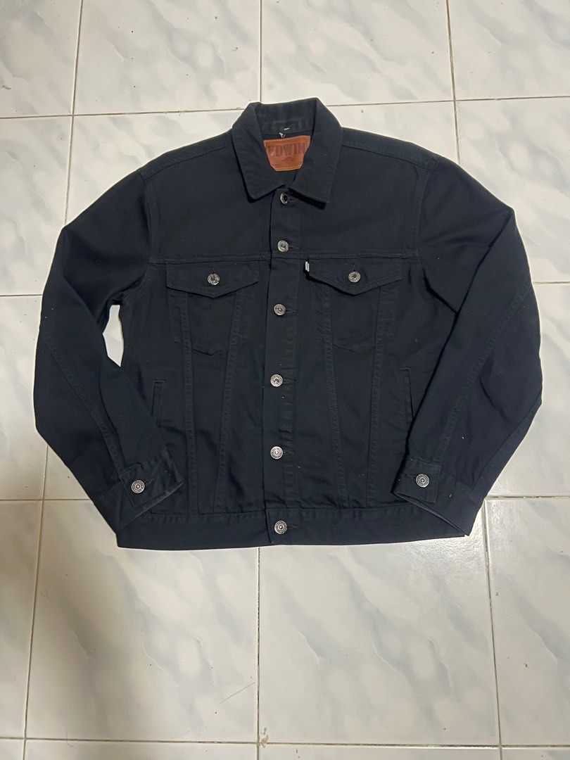 Super black edwin type 3 jacket, Men's Fashion, Tops & Sets, Tshirts ...