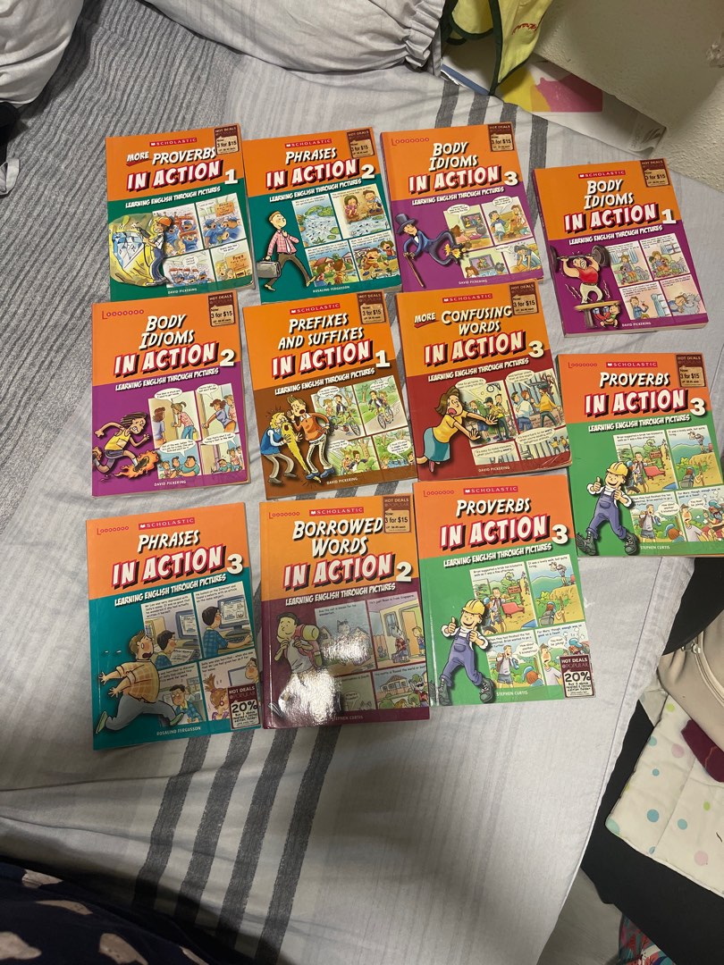 English In Action Series - Learning English Through Pictures, Hobbies ...