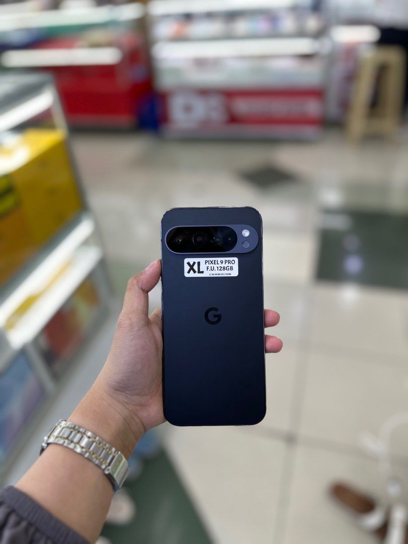 GOOGLE PIXEL 9 PRO XL 128GB FACTORY UNLOCK (Category: Google Pixel) located in San Juan City. Submitted by aynaagadgets (Listing ID 1407945984, Image 1). Description: DECEMBER 2025 STALL #: XB-07 FOR SALE | TRADE / SWAP PASS SA MGA SCAMMERS / THIRD PARTY (RFS: Buy and Sell) GOOGLE PIXEL 9 PRO XL 128GB FACTORY UNLOCK ⬇️DETAILS⬇️ •128 GB (Other storage is also available) •Black (Other color is also available but price may vary) •95% Smooth •Trueton