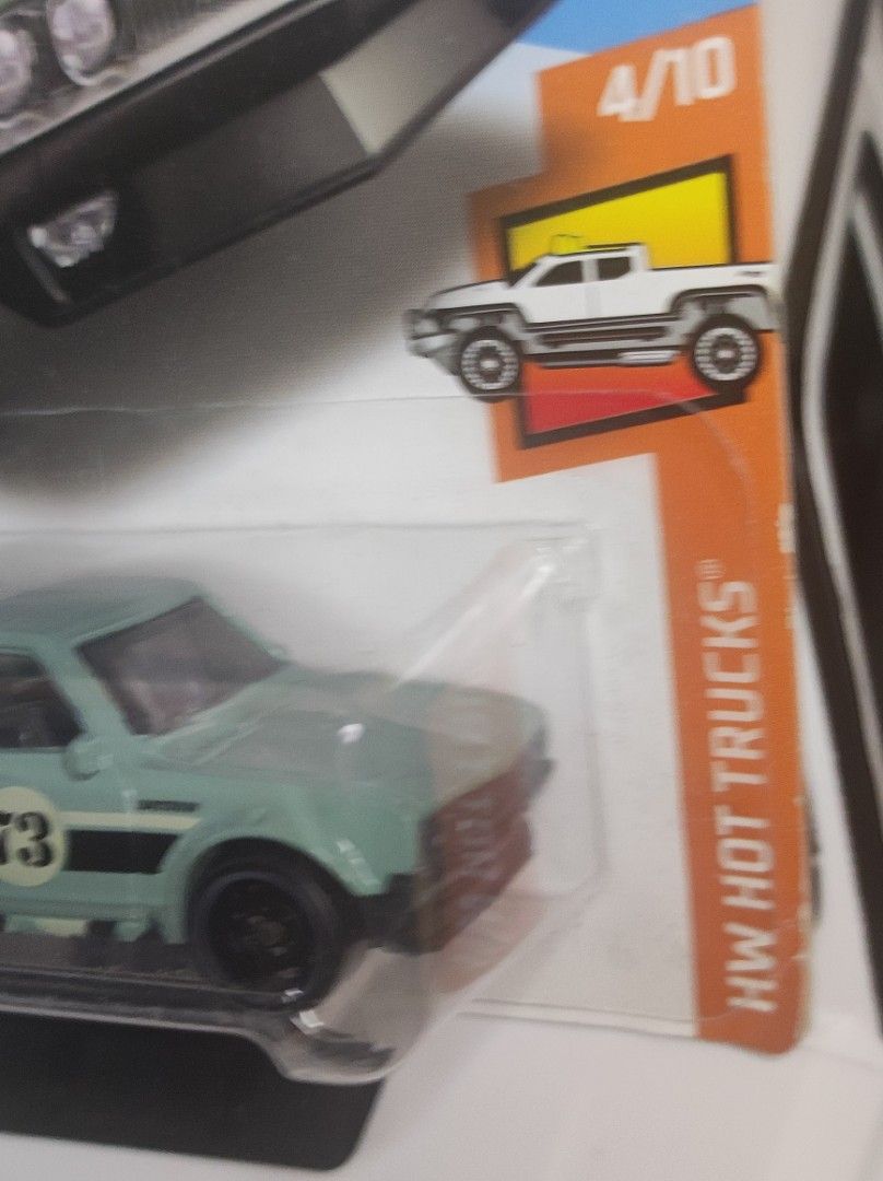 Hot Wheels Datsun 620 // 150php (Category: Vehicle & Diecast Models) located in Quezon City. Submitted by edrielgp (Listing ID 1408085279, Image 2). Description: Hot Wheels Datsun 620 // 150php Please CHECK my other Hot Wheels and other items listed for sale in my profile. Bawal sa maselan Can do COD around visayas ave quezon city and around congressional avenue near sm cherry, circle c, but it depends on the schedule and time. If malayo diyan, p