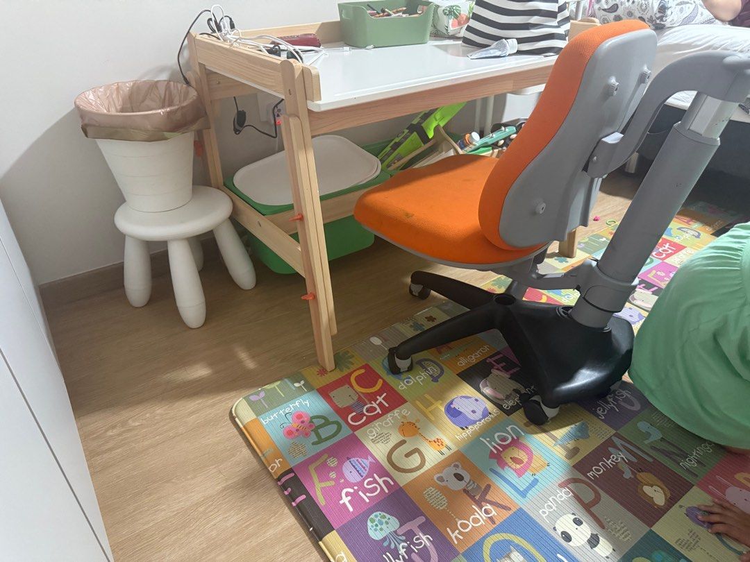 IKEA study table (Category: Kids' Tables & Chairs) located in Singapore. Submitted by rayray77 (Listing ID 1407980345, Image 1). Description: .