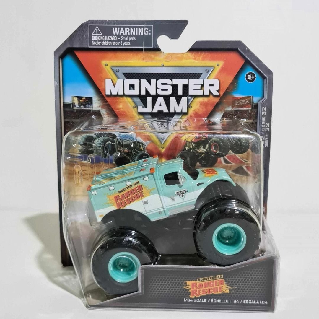 Monster Jam Ranger Rescue, Hobbies & Toys, Toys & Games on Carousell