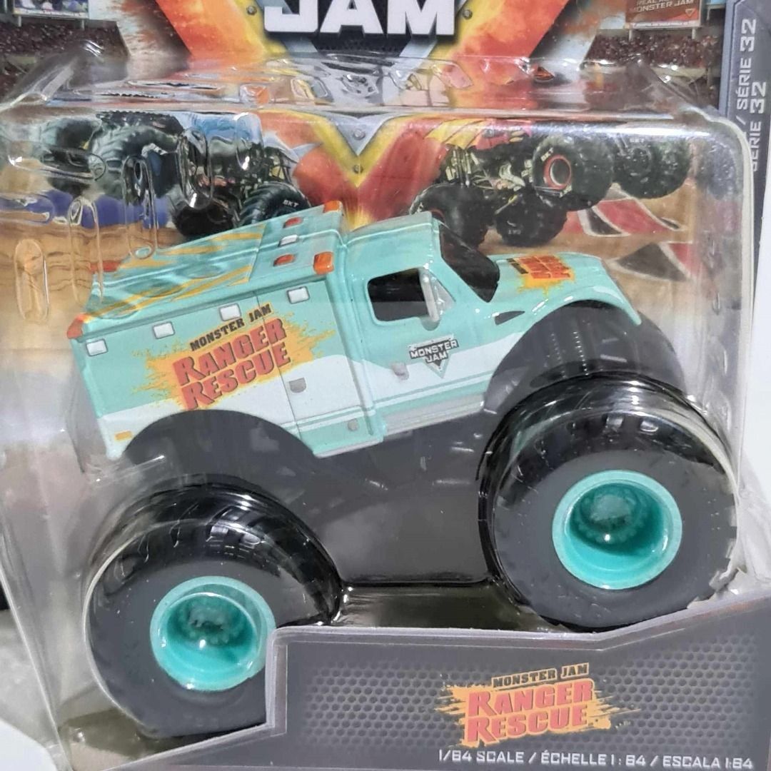 Monster Jam Ranger Rescue, Hobbies & Toys, Toys & Games on Carousell