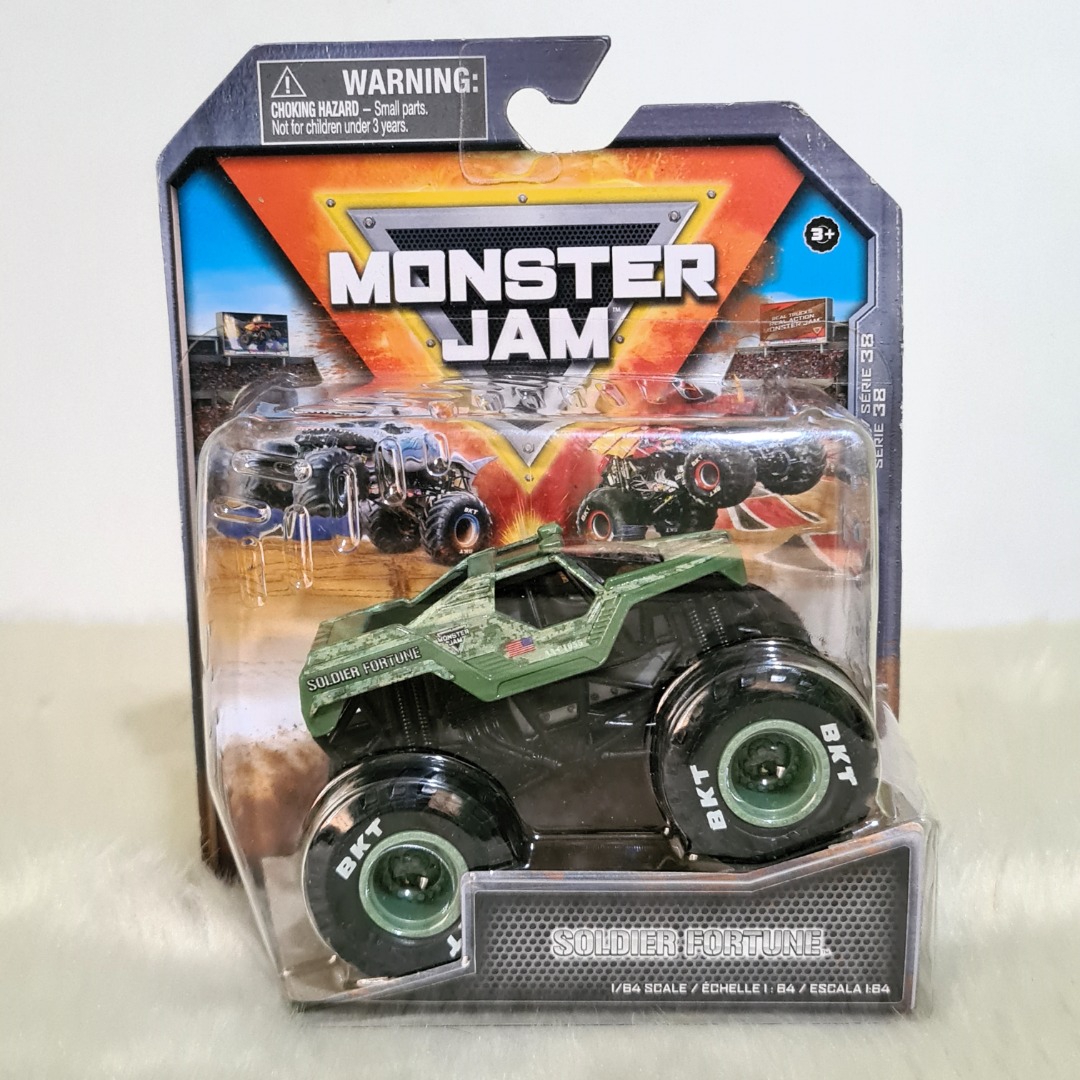 Monster Jam Soldier Fortune, Hobbies & Toys, Toys & Games on Carousell