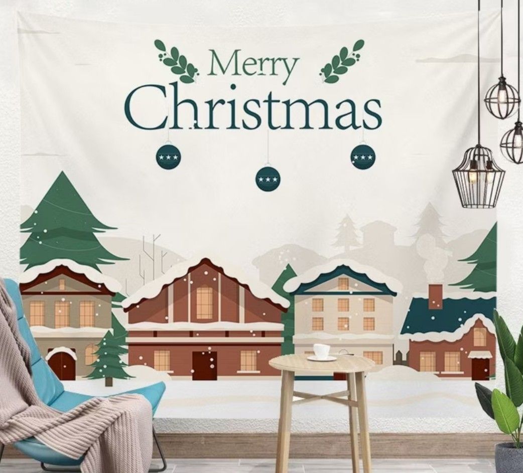 NIG CHRISTMAS BACKDROP BANNER (CLOTH TYPE) (Category: Wall Decor) located in Mandaluyong City. Submitted by kookiejoyz (Listing ID 1408053797, Image 3). Description: BIG CHRISTMAS BACKDROP BANNER SIZE: 7FT X 5FT MATERIAL: OXFORD CLOTH NOTE: REUSABLE HAND WASHABLE WE ALSO HAVE OTHER DESIGN AND SIZES FOR INQUIRY AND ORDER KINDLY DM ME.