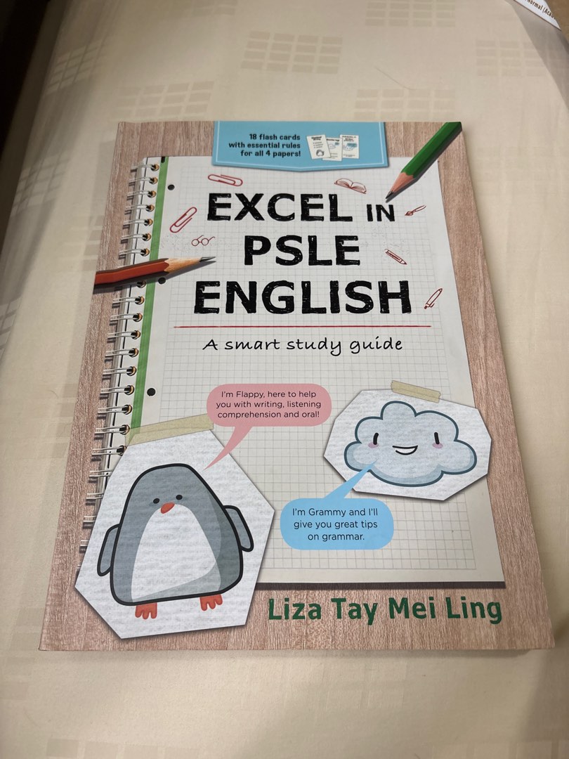 PSLE English Study Guide & Creative Writing Companion ($8 each, $15 for ...