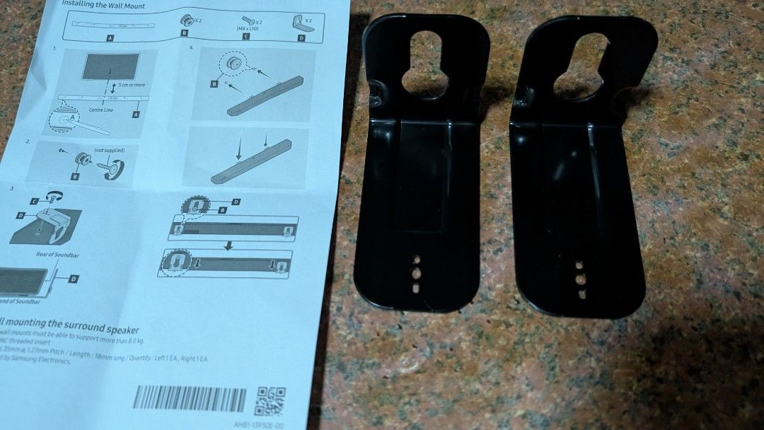Samsung Soundbar Wall Mount Brackets64698564789505111
