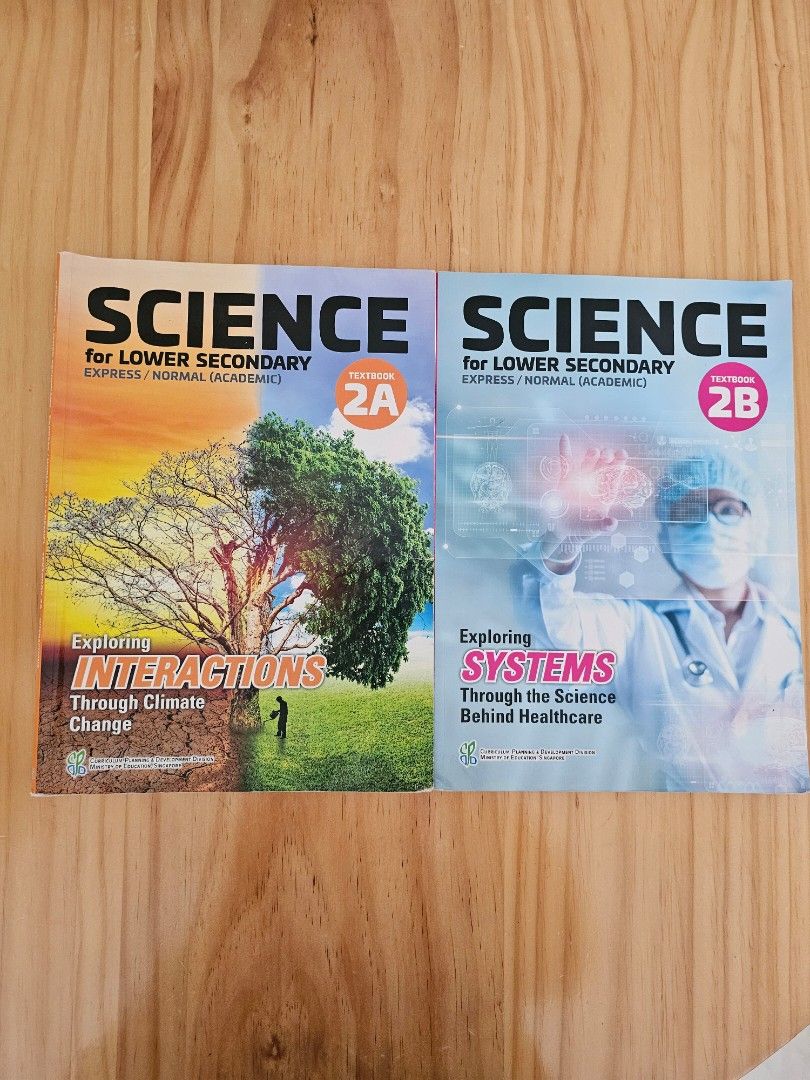 Sec 2 2A/2B G3 Science Textbook for Lower Secondary School, Hobbies ...