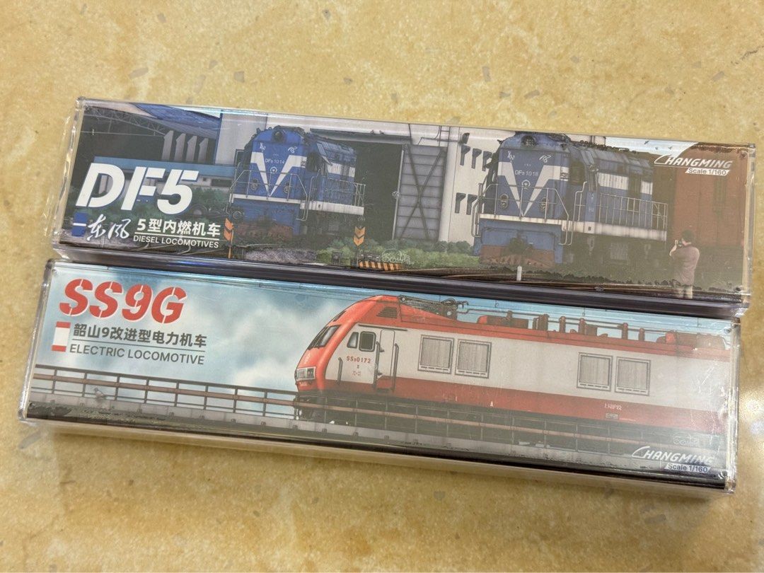 長鳴鐵路模型DF5 內燃105 (北韓) 朝鮮鐵道省淺藍/ SS9G 0081 京局京