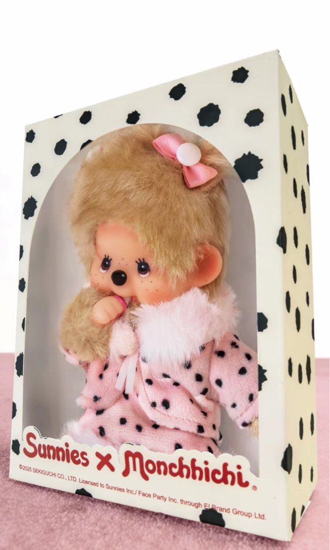 Sunnies x Monchhichi SASSY GIRL Keychain (Preorder) few slot left