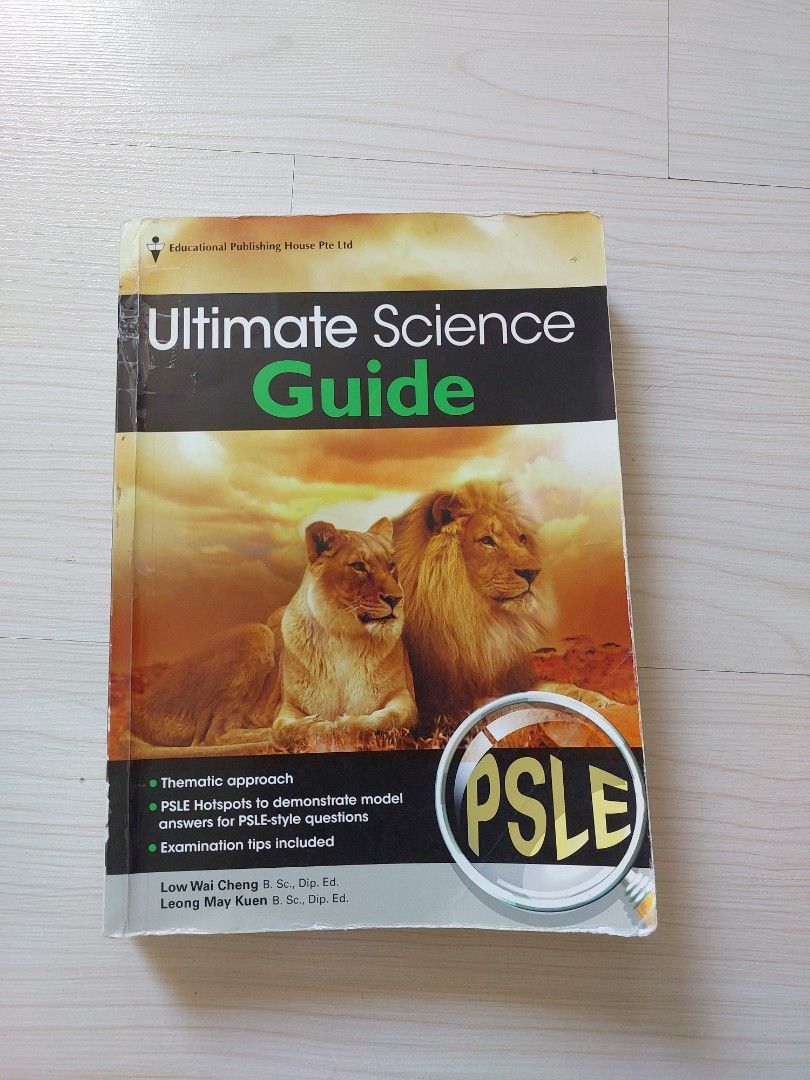 Ultimate Science Guide (Category: Textbooks) located in Singapore. Submitted by jaydenang396396 (Listing ID 1407966413, Image 1). Description: Ultimate Science Guide for primary school students. Revision for PSLE.