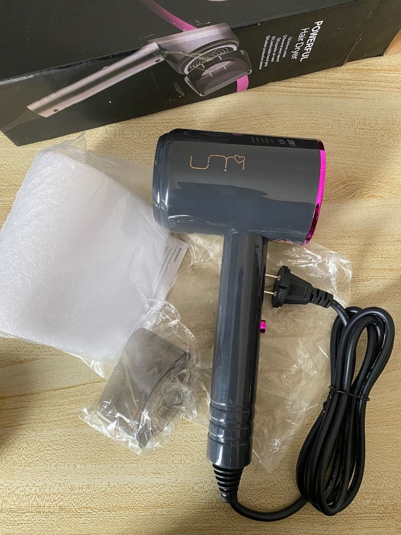 UMI Hair Dyer (Black) (Category: Hair) located in Las Pinas. Submitted by paperfolle (Listing ID 1408001141, Image 3). Description: Brand New - Used only to test it RS: I just buy stuff sometimes, even if I already have them ✌️Decluttering unused and in-storage items .