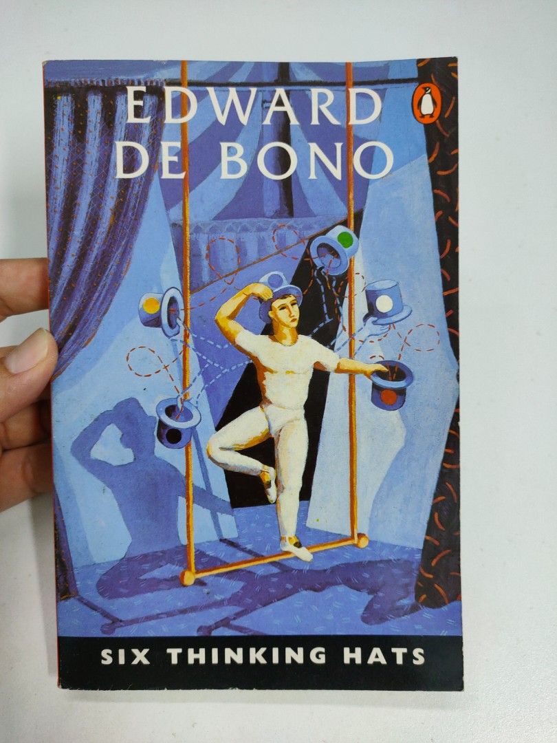 [Used] Six Thinking Hats by Edward de Bono (Nonfiction > Business ...