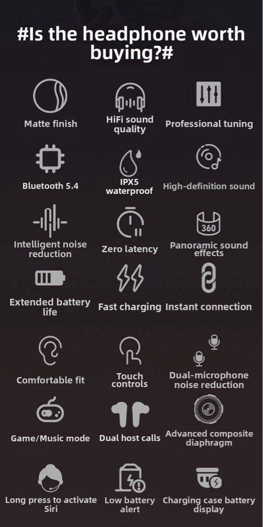 Wireless Earbuds - Ultimate Edition - Multiple Colors64677414535426118